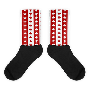 Yeti Stick Co. Performance Lacrosse Socks - Oh Canada design