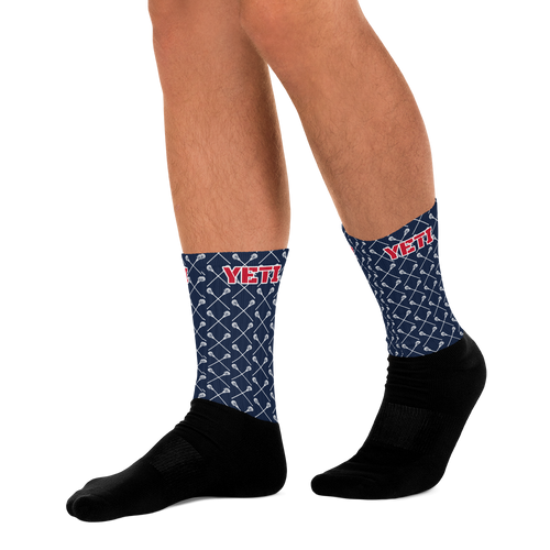 YETI Lacrosse Stick Performance Socks - Yeti Stick Co.