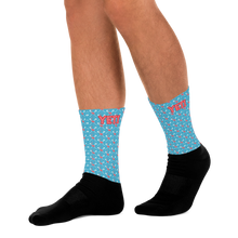 Load image into Gallery viewer, Yeti Stick Co. Flamingo Lacrosse Performance Socks