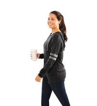 Load image into Gallery viewer, Ladies Hooded Low Key Lacrosse Pullover