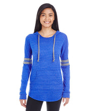 Load image into Gallery viewer, Ladies Hooded Low Key Lacrosse Pullover