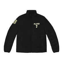 Load image into Gallery viewer, Team Logo Men&#39;s Puffer Jacket - Customizable