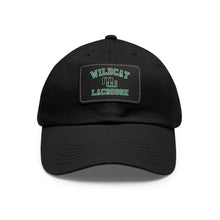 Load image into Gallery viewer, Wildcat Lacrosse Dad Hat with Leather Patch