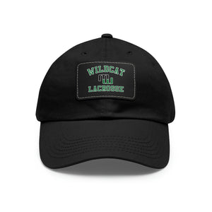 Wildcat Lacrosse Dad Hat with Leather Patch