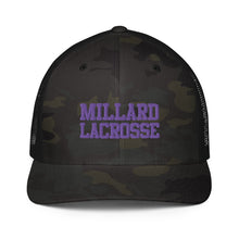 Load image into Gallery viewer, Millard Lacrosse Mesh Back Trucker Cap
