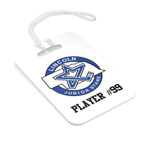 Player Hockey Bag Tag - Customizable