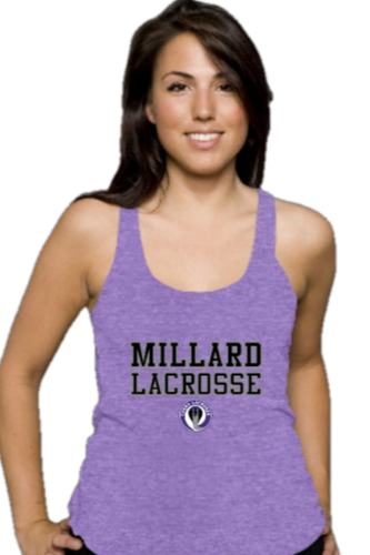 Millard Lacrosse Women's Racerback Tank