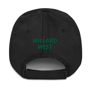 Millard West Distressed Dad Hat