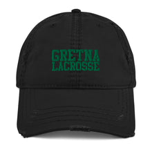 Load image into Gallery viewer, Gretna Lacrosse Distressed Dad Hat