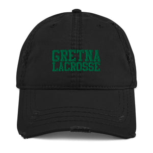 Gretna Lacrosse Distressed Dad Hat