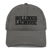 Load image into Gallery viewer, Burke Lacrosse Distressed Dad Hat