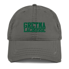 Load image into Gallery viewer, Gretna Lacrosse Distressed Dad Hat