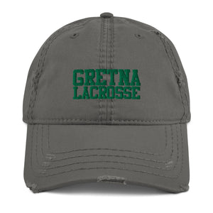 Gretna Lacrosse Distressed Dad Hat