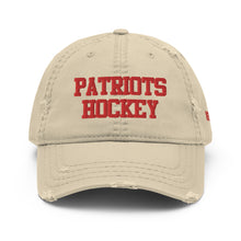 Load image into Gallery viewer, Patriots Hockey Distressed Dad Hat
