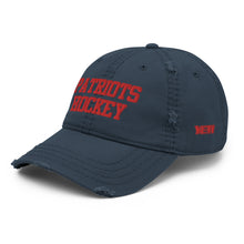 Load image into Gallery viewer, Patriots Hockey Distressed Dad Hat