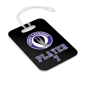 Player Lacrosse Bag Tag