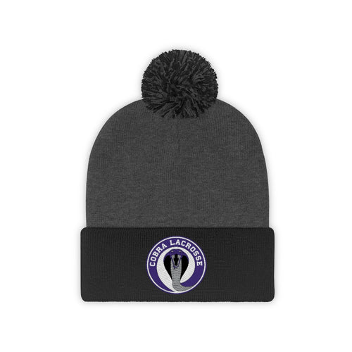 Team Logo Pom Pom Beanie