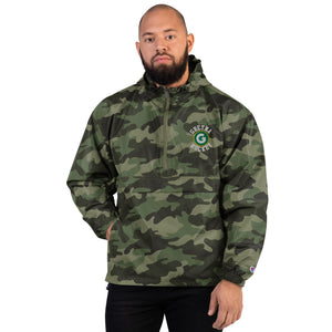 Team Logo Embroidered Champion Hooded Jacket
