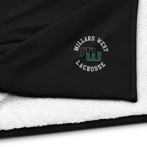 Team Logo Premium sherpa blanket