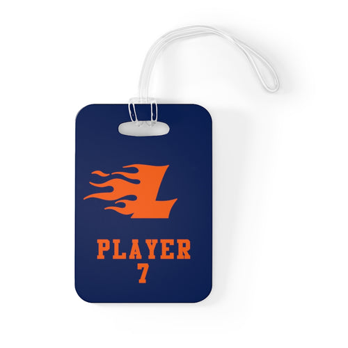 Player Lacrosse Bag Tag