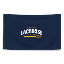 Load image into Gallery viewer, Omaha Lacrosse Club Flag 3&#39;x5&#39;