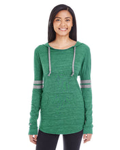Load image into Gallery viewer, Team Logo Ladies Hooded Low Key Pullover
