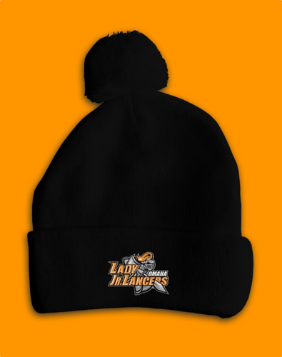 Lady Jr. Lancers Pom-Pom Beanie