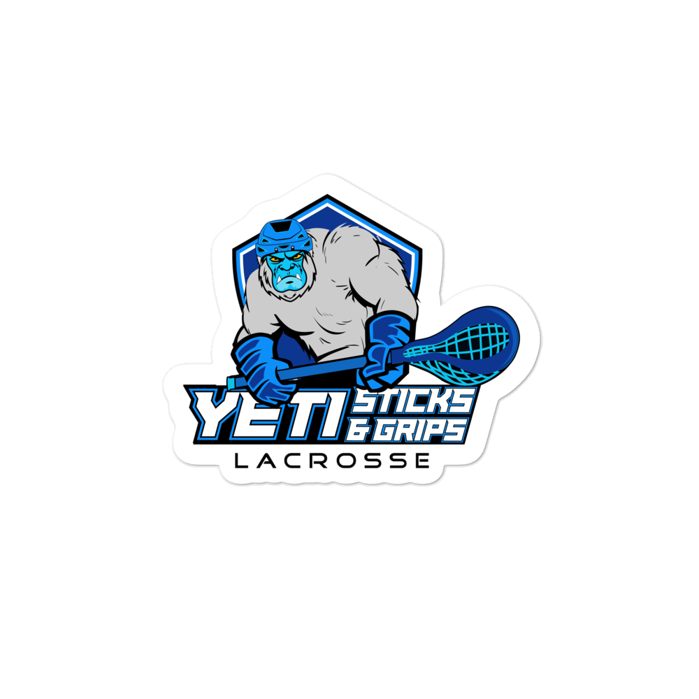 Yeti Sticks Lacrosse Sticker