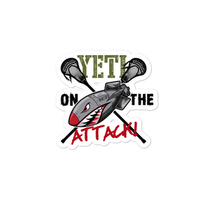 Yeti Stick Co. “On The Attack” Sticker