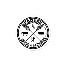 Load image into Gallery viewer, Nebraska Beef Lacrosse Sticker