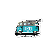 Load image into Gallery viewer, Yeti Hippie Lacrosse Van Sticker