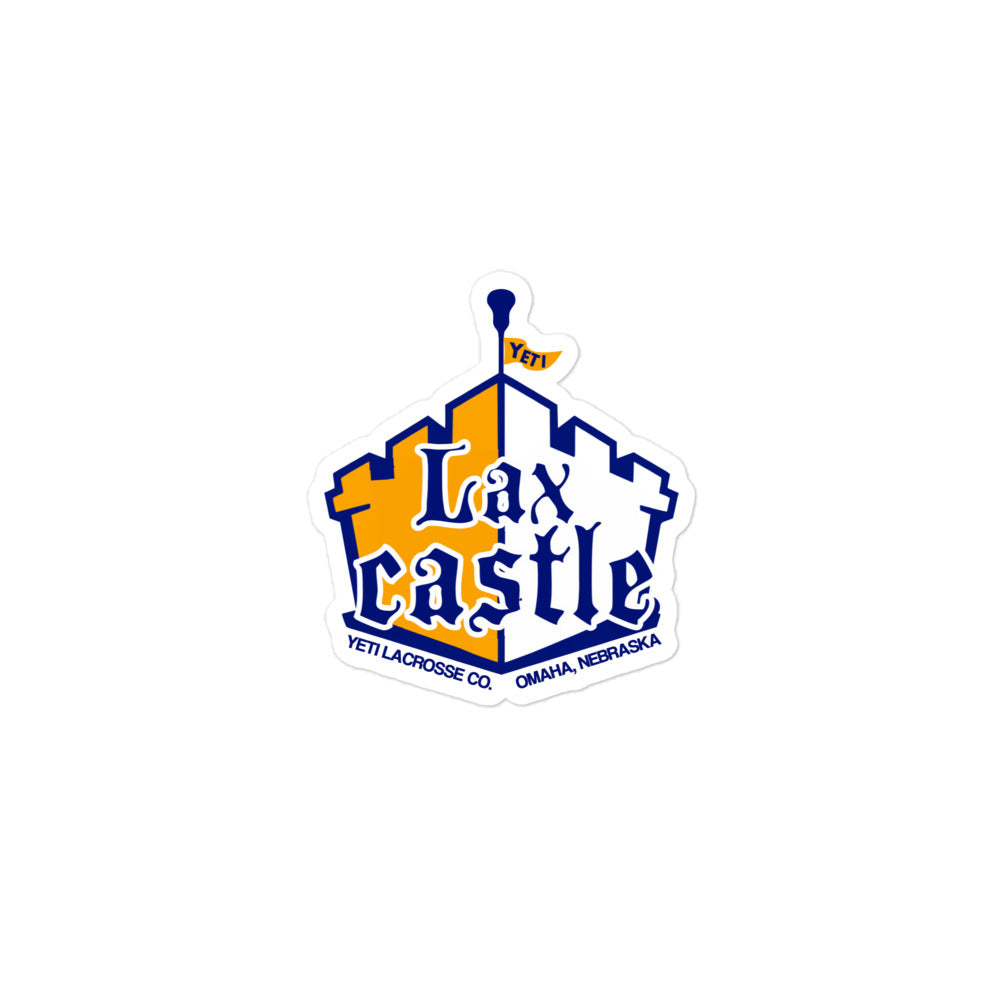 Lax Castle Sticker