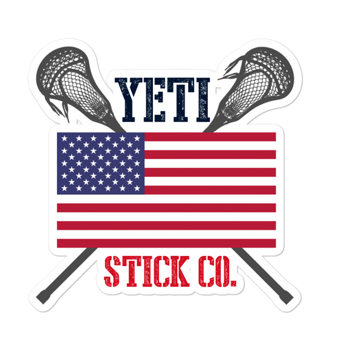 Yeti Stick Co. “USA” Sticker