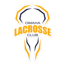 Load image into Gallery viewer, Omaha Lacrosse Club Outline Sticker