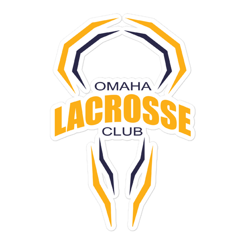 Omaha Lacrosse Club Outline Sticker
