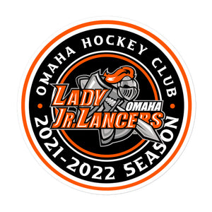 Lady Jr. Lancers "2020-21 Season" Sticker
