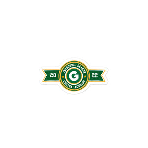 Inaugural Season Sticker
