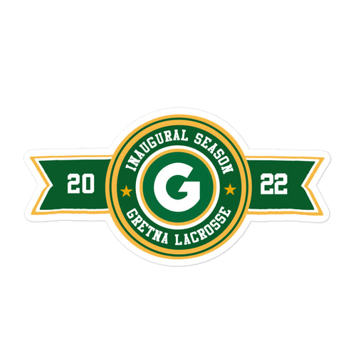 Inaugural Season Sticker