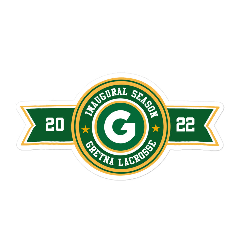 Inaugural Season Sticker
