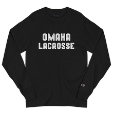 Load image into Gallery viewer, Omaha Lacrosse Champion Long Sleeve Shirt