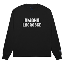 Load image into Gallery viewer, Omaha Lacrosse Champion Long Sleeve Shirt