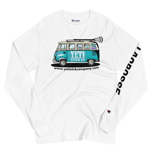Load image into Gallery viewer, Yeti Lacrosse Bus Logo Long Sleeve Shirt from Champion