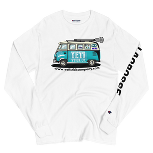 Yeti Lacrosse Bus Logo Long Sleeve Shirt from Champion