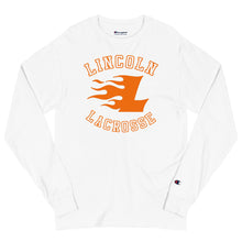 Load image into Gallery viewer, Lincoln Lacrosse Men&#39;s Champion Long Sleeve Shirt