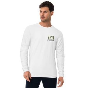Yeti Lax "On The Attack" Long Sleeve Fitted Tee