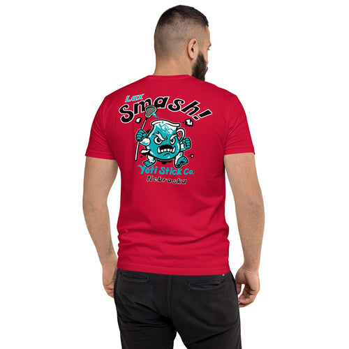 Lax Smash! Yeti Lax Company Lacrosse T-shirt