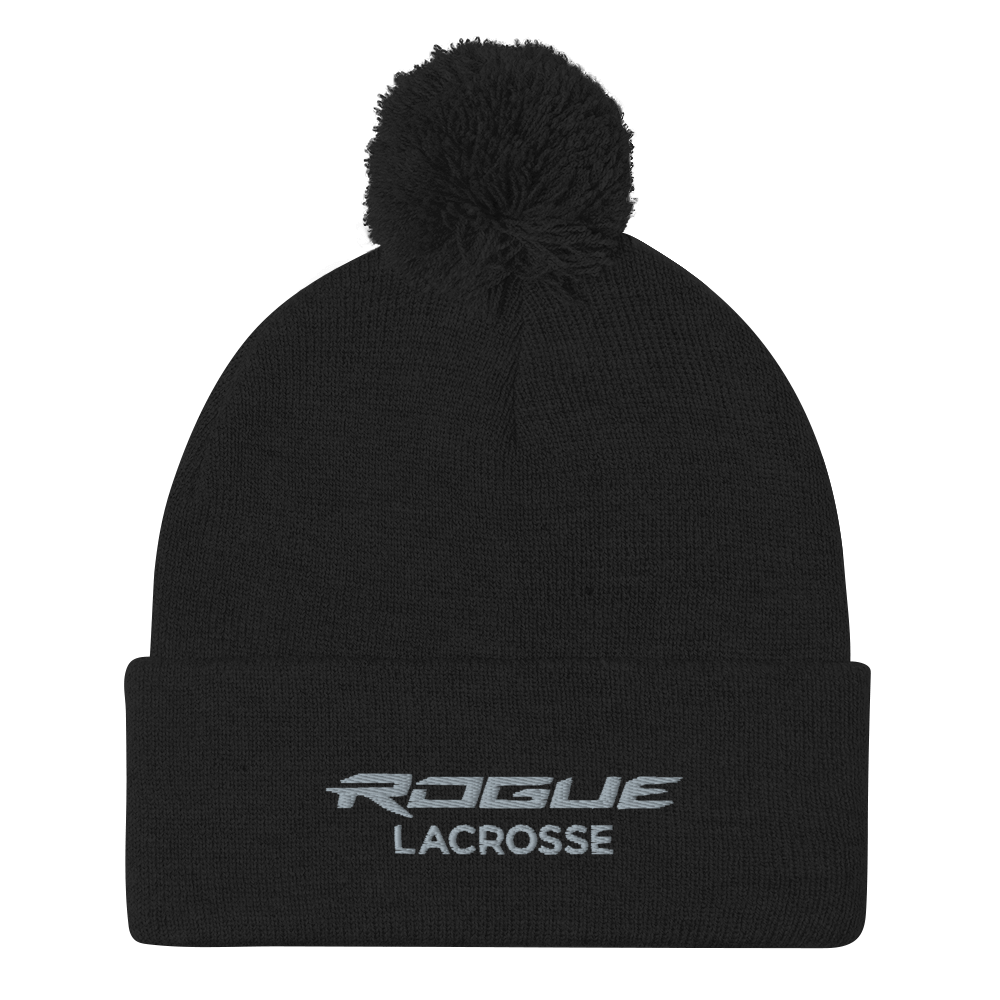 Omaha Rogue Lacrosse Pom-Pom Beanie