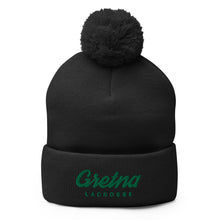 Load image into Gallery viewer, Embroidered Team Pom-Pom Beanie