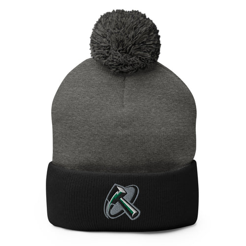 Lincoln Thunder Pom-Pom Beanie