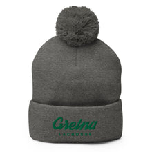 Load image into Gallery viewer, Embroidered Team Pom-Pom Beanie